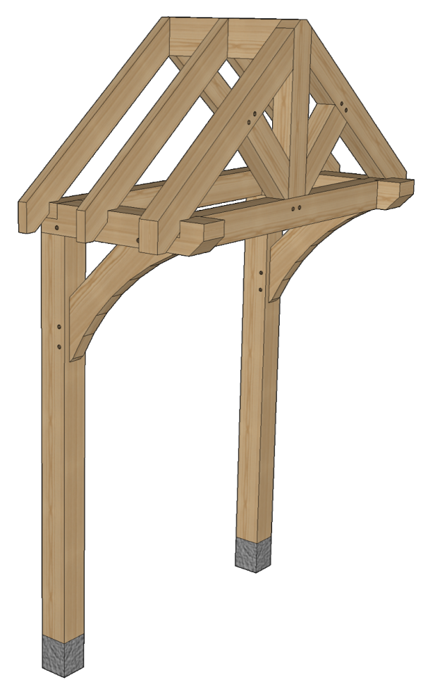 Oak Framed Porches & Oak Porch Kits Greenacre Oak