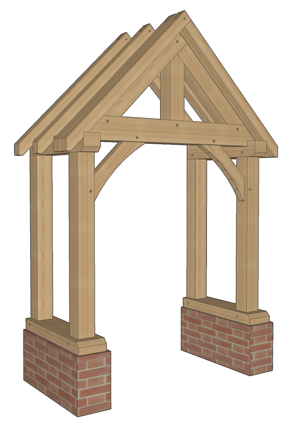 Oak Framed Porches & Oak Porch Kits Greenacre Oak