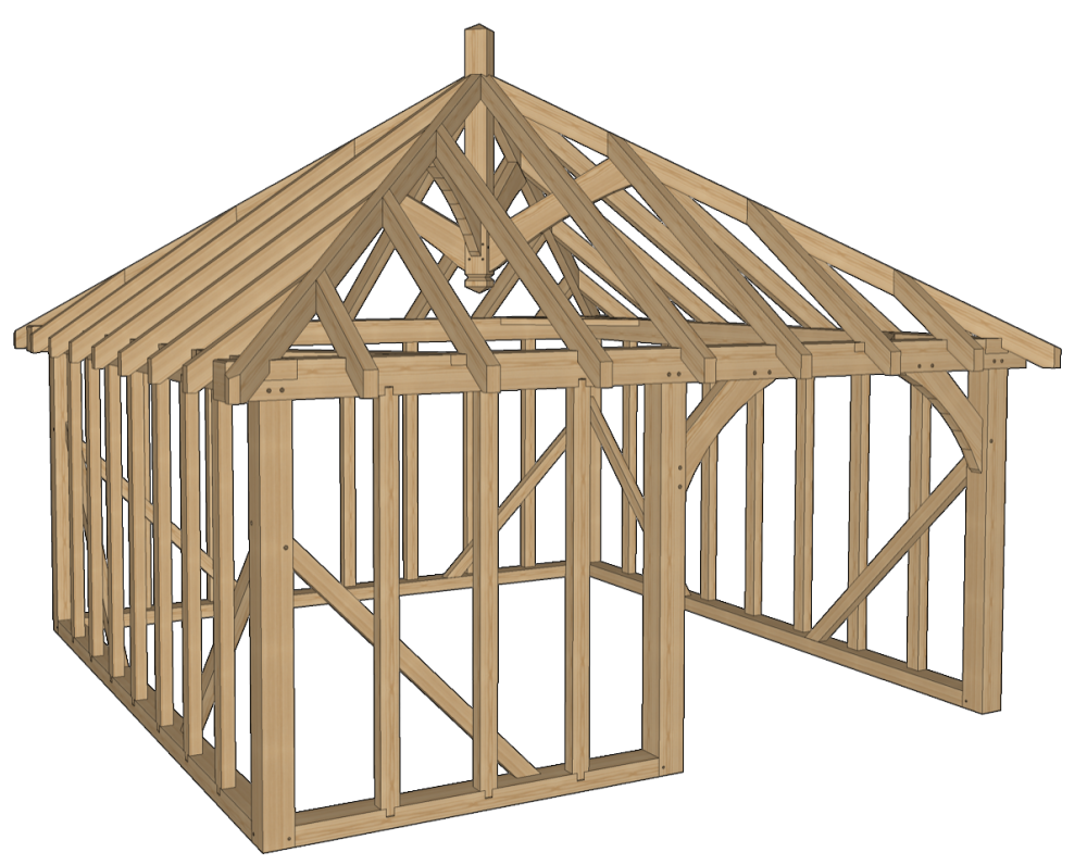 Oak Framed Gazebos & Oak Gazebo Kits Greenacre Oak