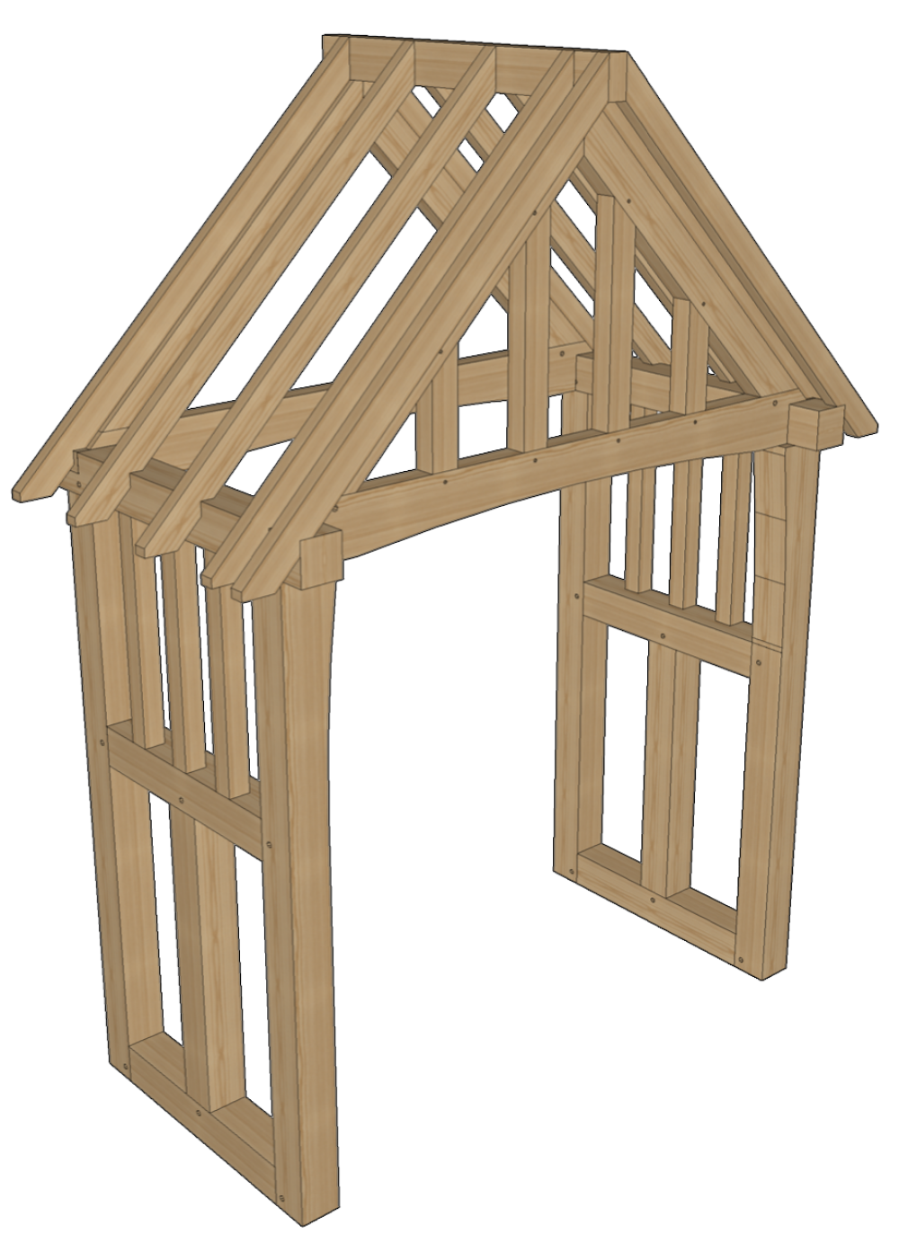 Oak Framed Porches & Oak Porch Kits Greenacre Oak